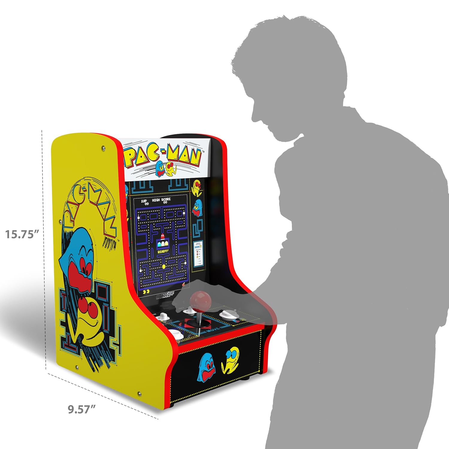 Arcade1Up Pac-Man 5 Games in 1 Countercade