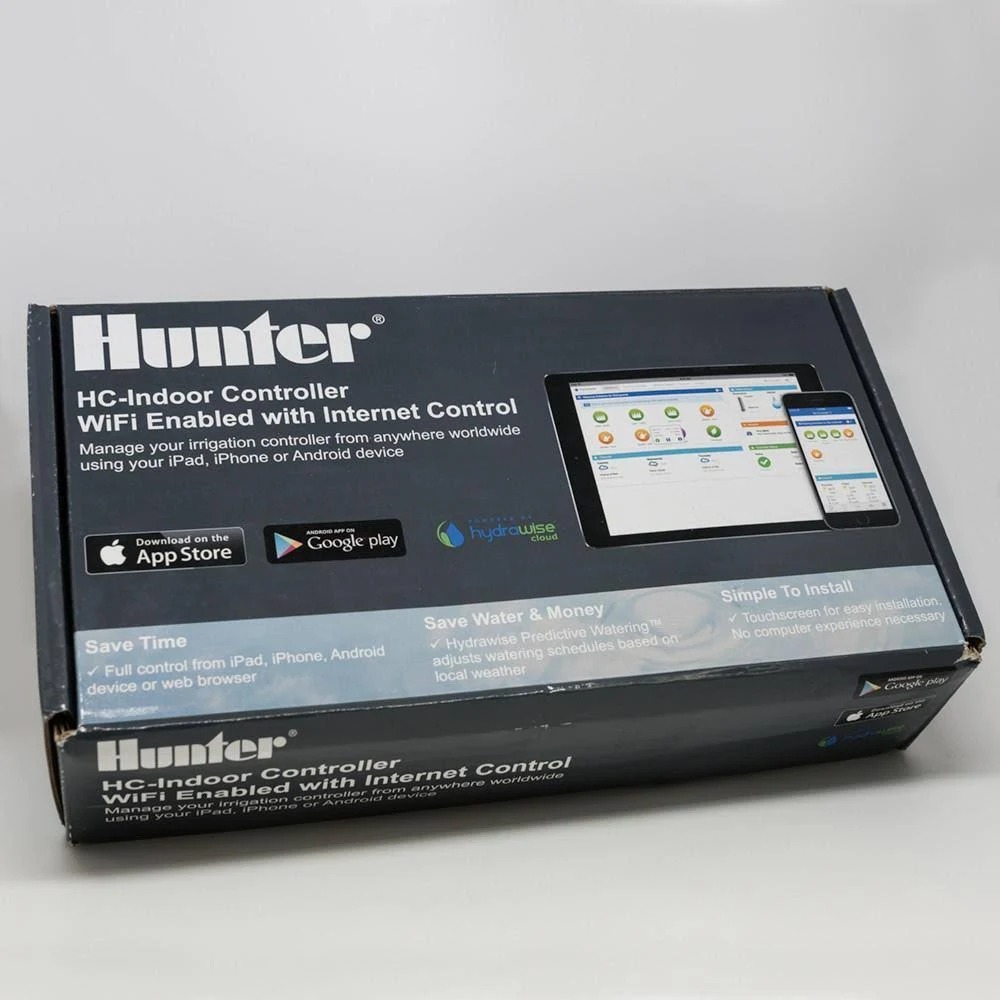 Hunter Industries - hc1200i - 12 Zone Indoor Wi-Fi Enabled Irrigation Controller with hydrawise Web-Based Software