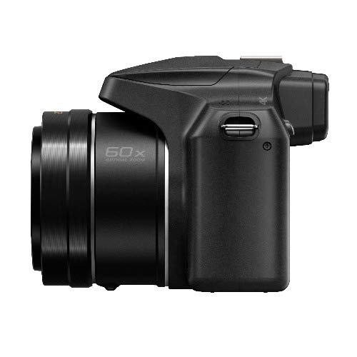 Panasonic LUMIX FZ80D Point and Shoot Digital Camera 4K Photo/Video Recording with Power Optical Image Stabilizer, Vlogging Camera with 60X Optical Zoom & 20-1200mm Wide-Angle Lens - DC-FZ80D