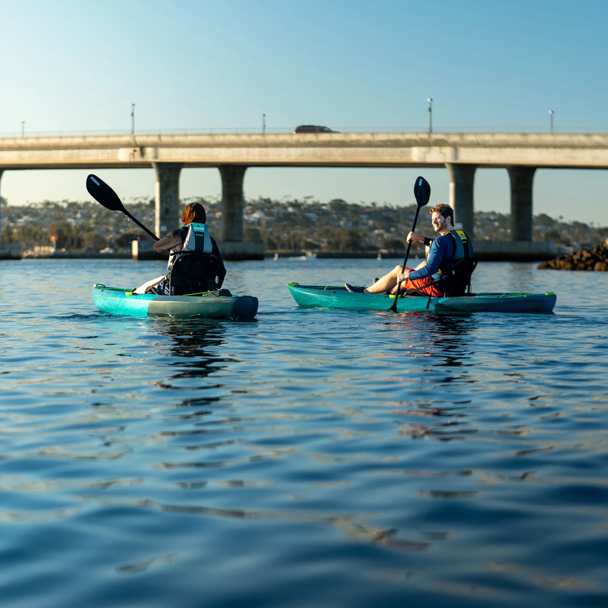 Lifetime Tahoma Pro 123 inch Sit-on-Top Kayak, Aurora Fusion (91191)