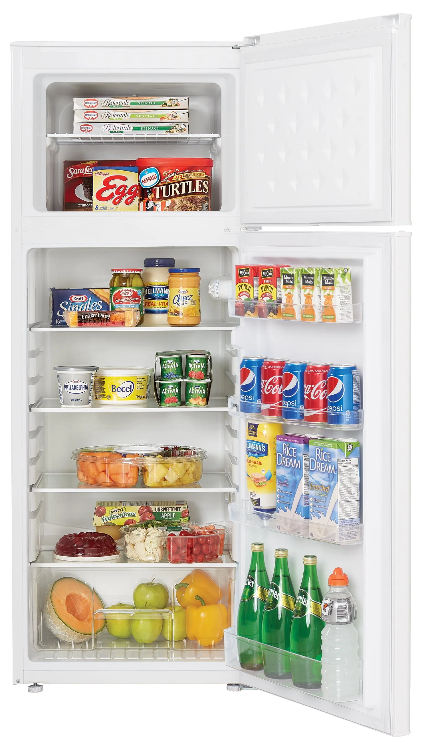 Danby 7.3 Cubic Feet 2 Door Apartment Sized Refrigerator, White