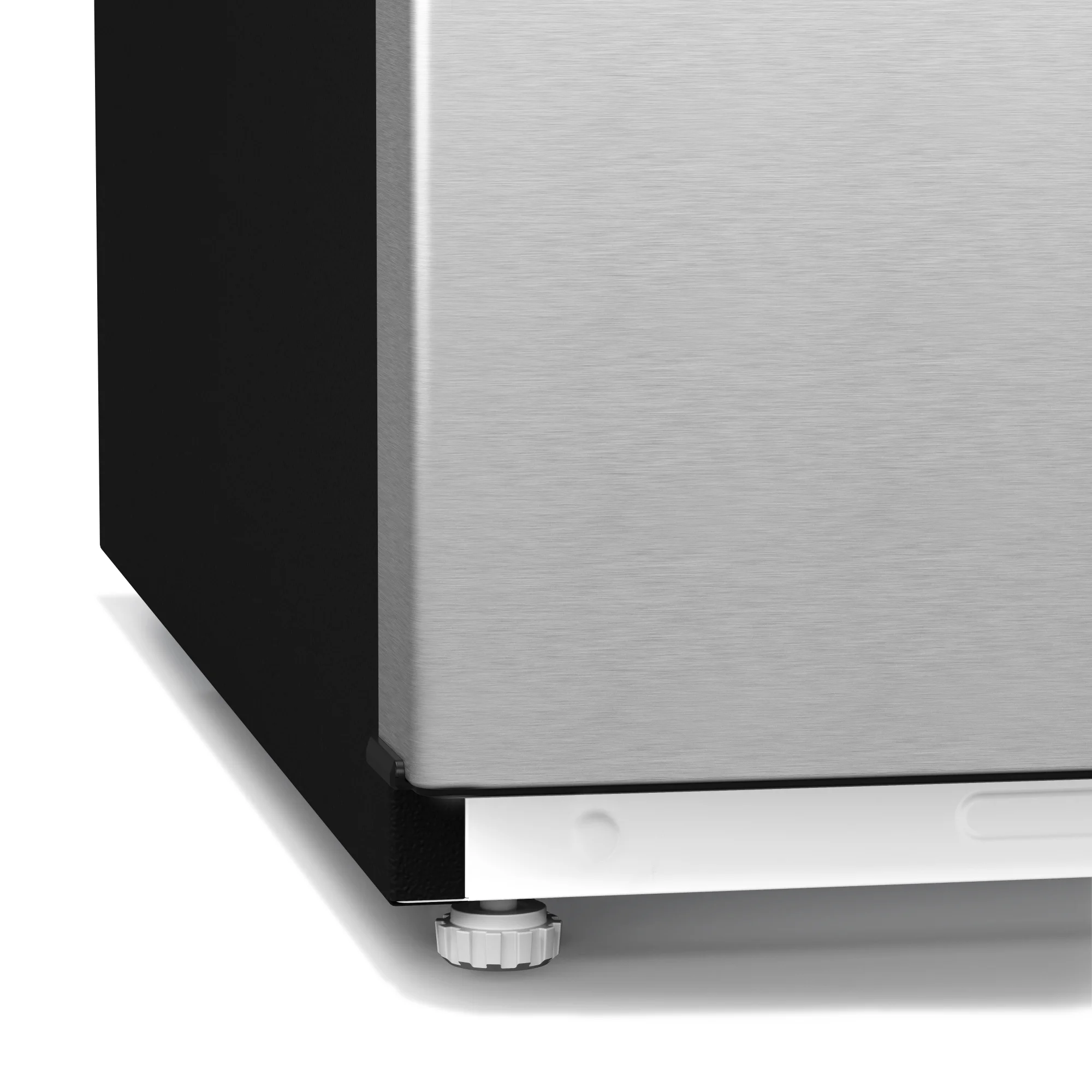 Upright Convertible Refrigerator Freezer 21 cu. ft. Silver