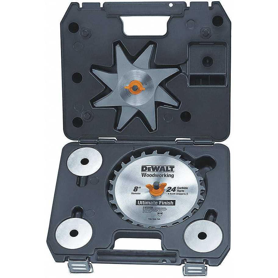DeWalt 8 24-T Stacked Dado Set DW7670 - Shop Hardware Tools Online Store