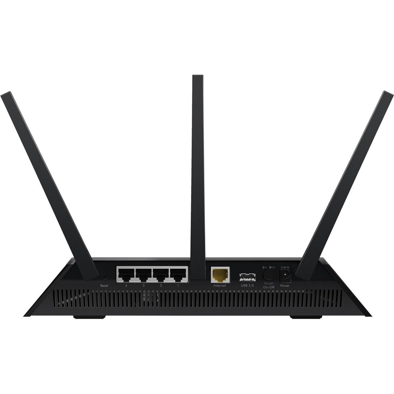 Netgear Nighthawk RS400 Wireless Router - 2.4 GHz / 5 GHz - Gigabit Ethernet - 802.11b/a/g/n/ac