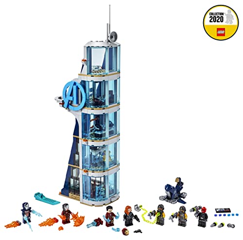 Lego 76166 Marvel Avengers Tower Battle Set with Iron Man, Black Widow & Red Skull