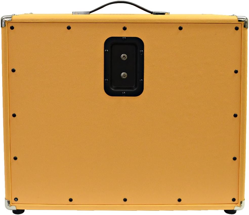 Seismic Audio - 12 GUITAR SPEAKER CABINET EMPTY - 7 Ply Birch - 1x12 Speakerless Cab - Black Tolex - Black Cloth Grill - Front or Rear Loading Options