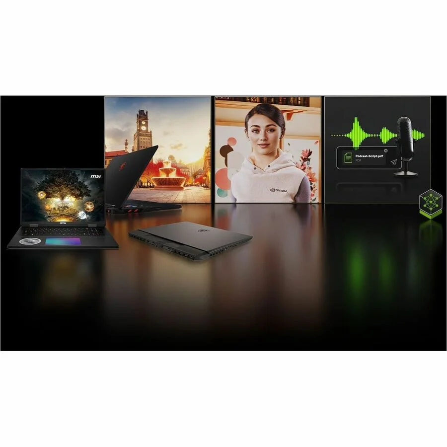 MSI Raider - 18" GeForce RTX 5090 Laptop GPU - AMD Ryzen 9 9955HX3D - 64GB DDR5 5600MHz Memory - 2 TB SSD - Wi-Fi 7 Windows 11 Pro - Gaming Laptop - 120 Hz Mini LED (Raider A18 HX A9WJG-052US )