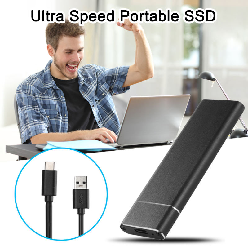 16TB/8TB/4TB/2TB Ultra Speed External SSD Portable Large Solid State Drive