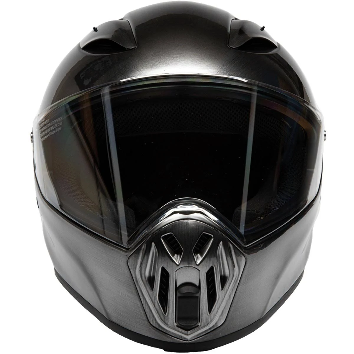 LS2 Street Fighter Brushed Alloy Helmet