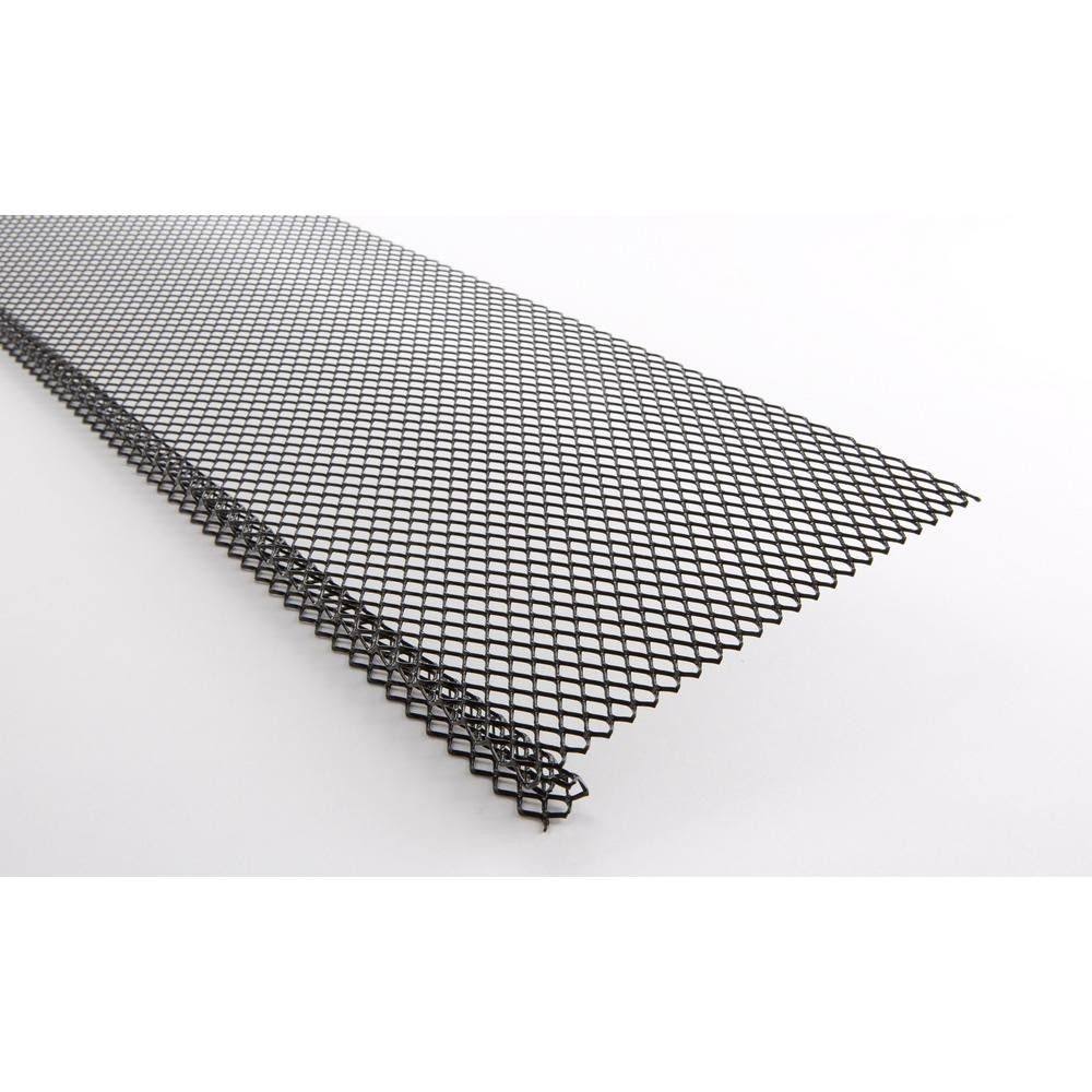 Amerimax Home Products 636025 Lock-In Gutter Guard, Black 25/Carton