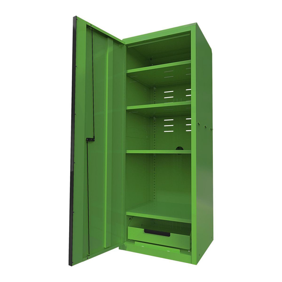 U.S. GENERAL 22 in. End Locker, Series 3, Blue