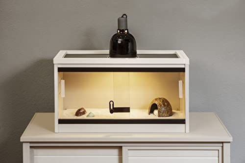 New Age Pet® ECOFLEX 36" Medium Mojave Reptile Habitat Enclosure Lounge in Grey