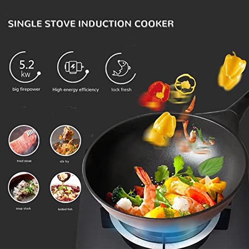 Gas Cooktop Single Burners,18 Inches Portable Built-in Gas Hob LPG/NG Dual Fuel Easy to Clean for RVs, Apartments, Outdoor
