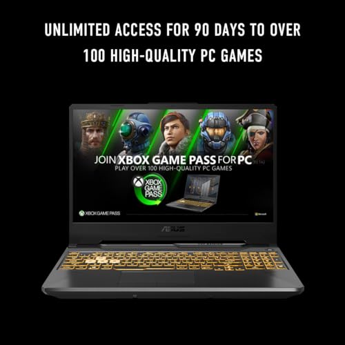 ASUS TUF Gaming F15 Gaming Laptop, 15.6” 144Hz FHD Display, Intel Core i5-11400H Processor, GeForce RTX 2050, 8GB DDR4 RAM, 512GB PCIe SSD Gen 3, Wi-Fi 6, Windows 11, FX506HF-ES51,Graphite Black
