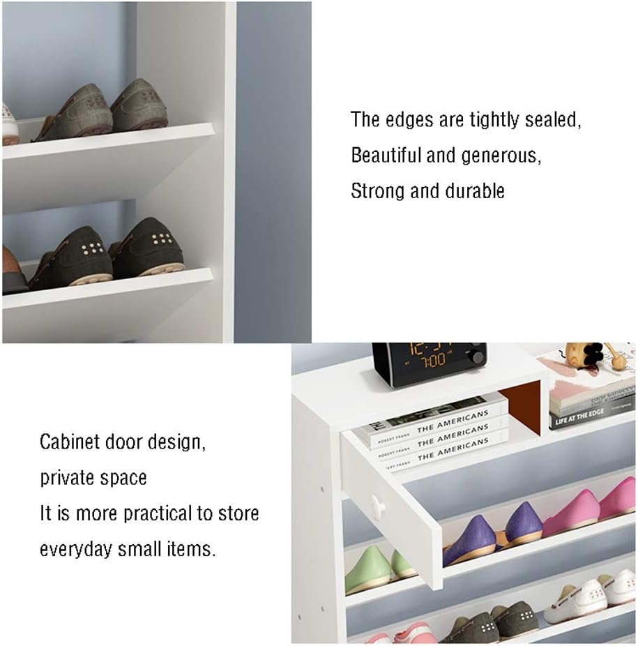 Unit Entryway Hallway Shelf Shoe Portable Shoe Storage Cabinet, Saving Space, Suitable for Shoes, Boots, Slippers Shoes Organizer