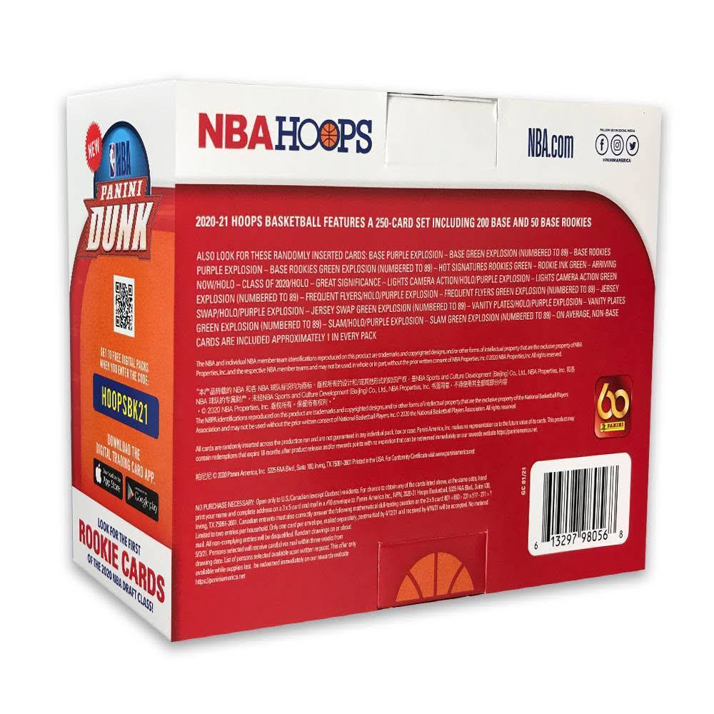 NBA Hoops Basketball Trading Card Mega Box