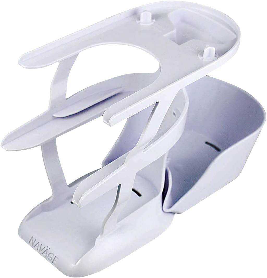 Navage Essentials Bundle - Navage Nasal Irrigation System - Saline Nasal Rinse Kit with 1 Navage Nose Cleaner, 30 SaltPods, Countertop Caddy and Black Travel Case