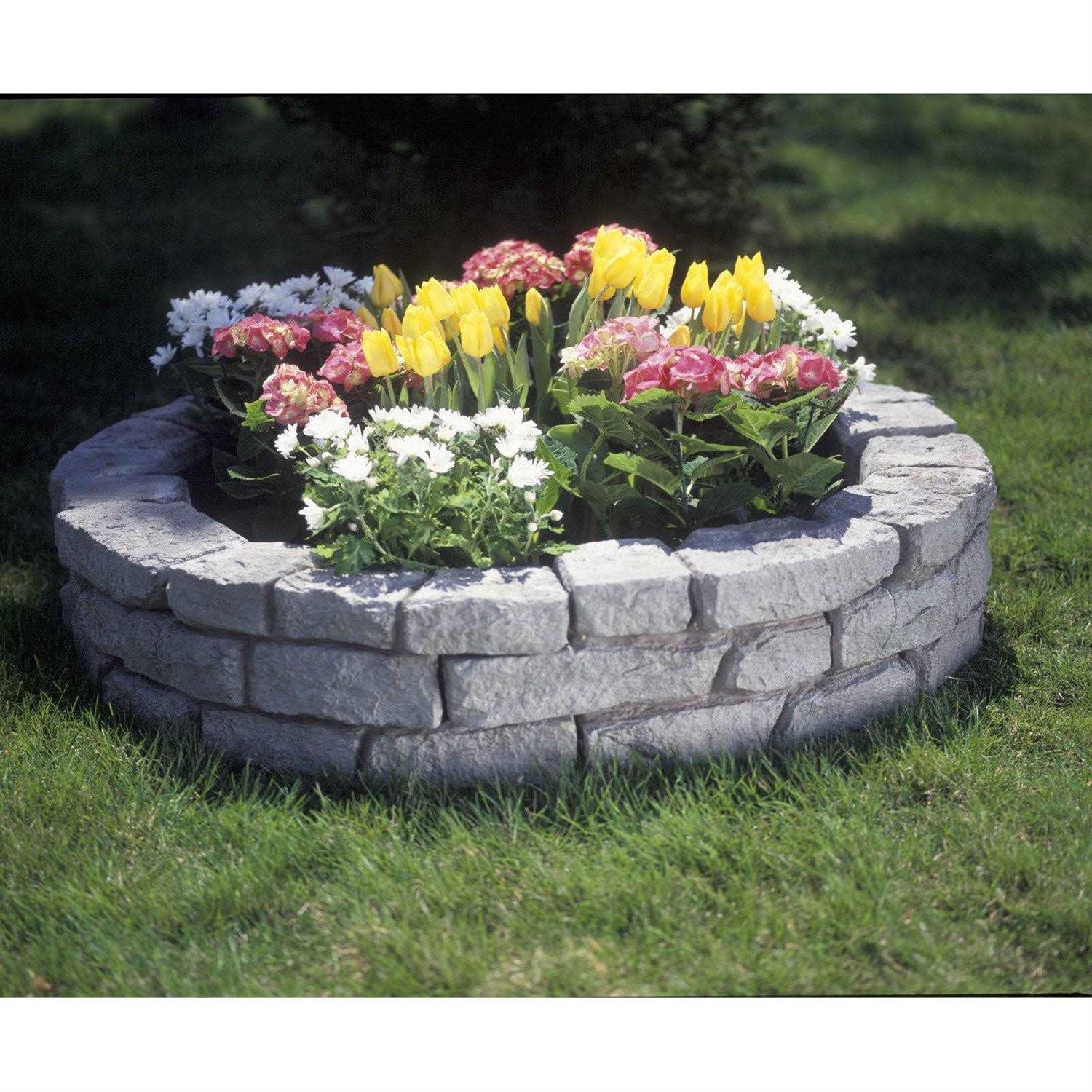 RTS Home Accents Rock Lock Raised Garden Bed Curved Rock - Shop Hardware Tools Online Store