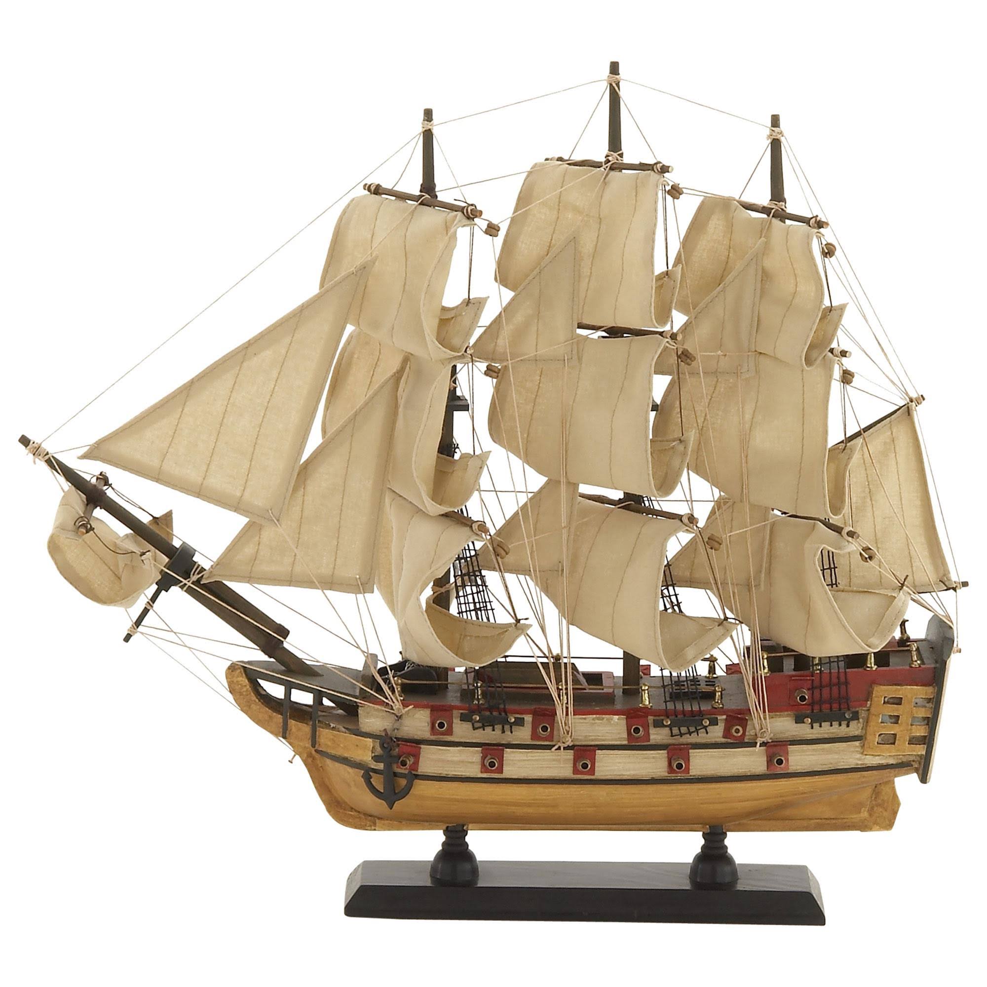 Wood Sail Model Boat