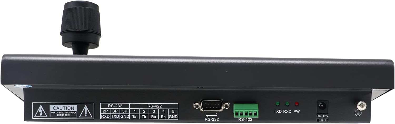 Zowietek Video Conference PTZ Controller PELCO-D/P/VISCA PTZ Joystick Keyboard Controller Support RS485 LCD Display