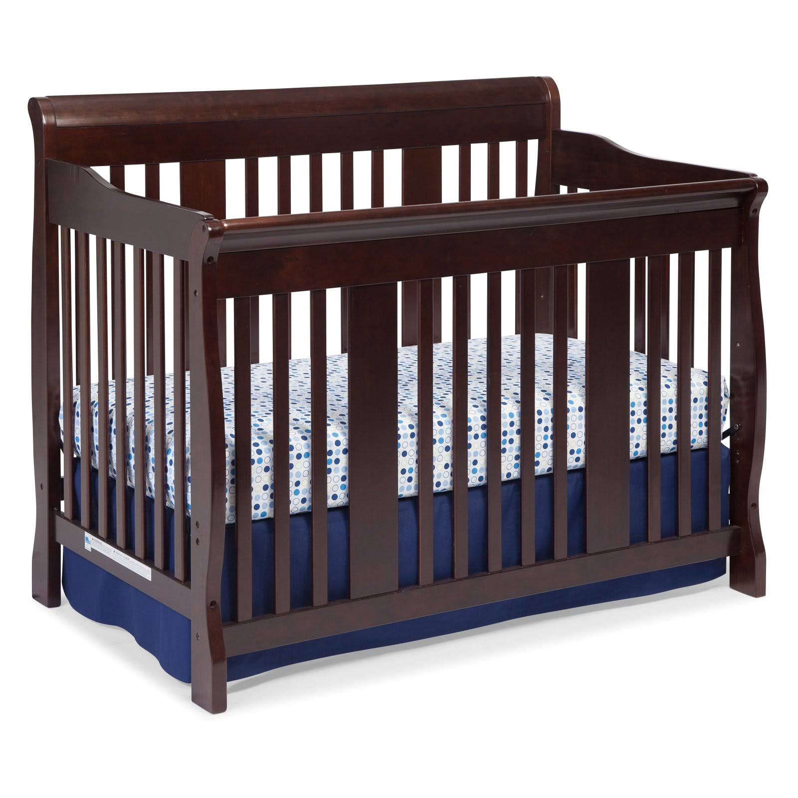 Storkcraft Tuscany 4 in 1 Convertible Crib - Espresso