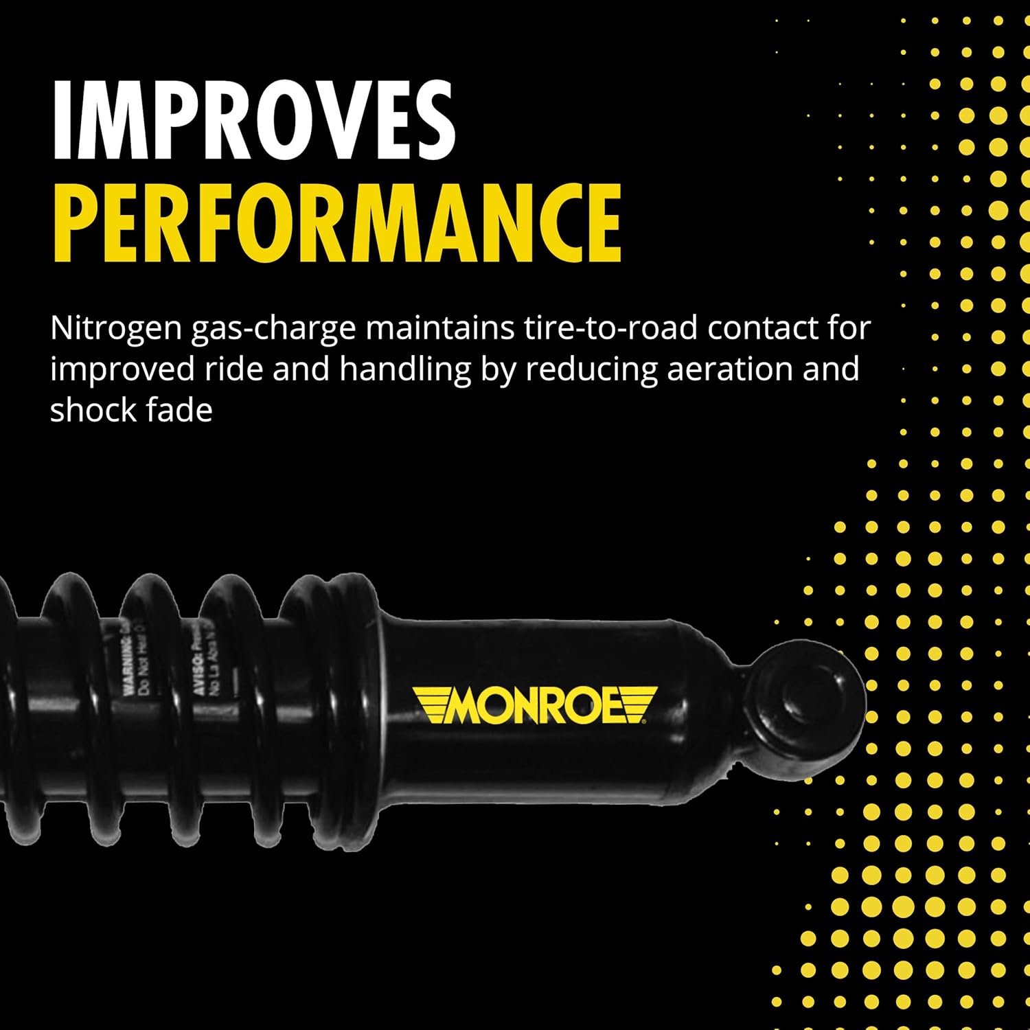 Monroe Shocks & Struts Load Adjusting 58654 Shock Absorber