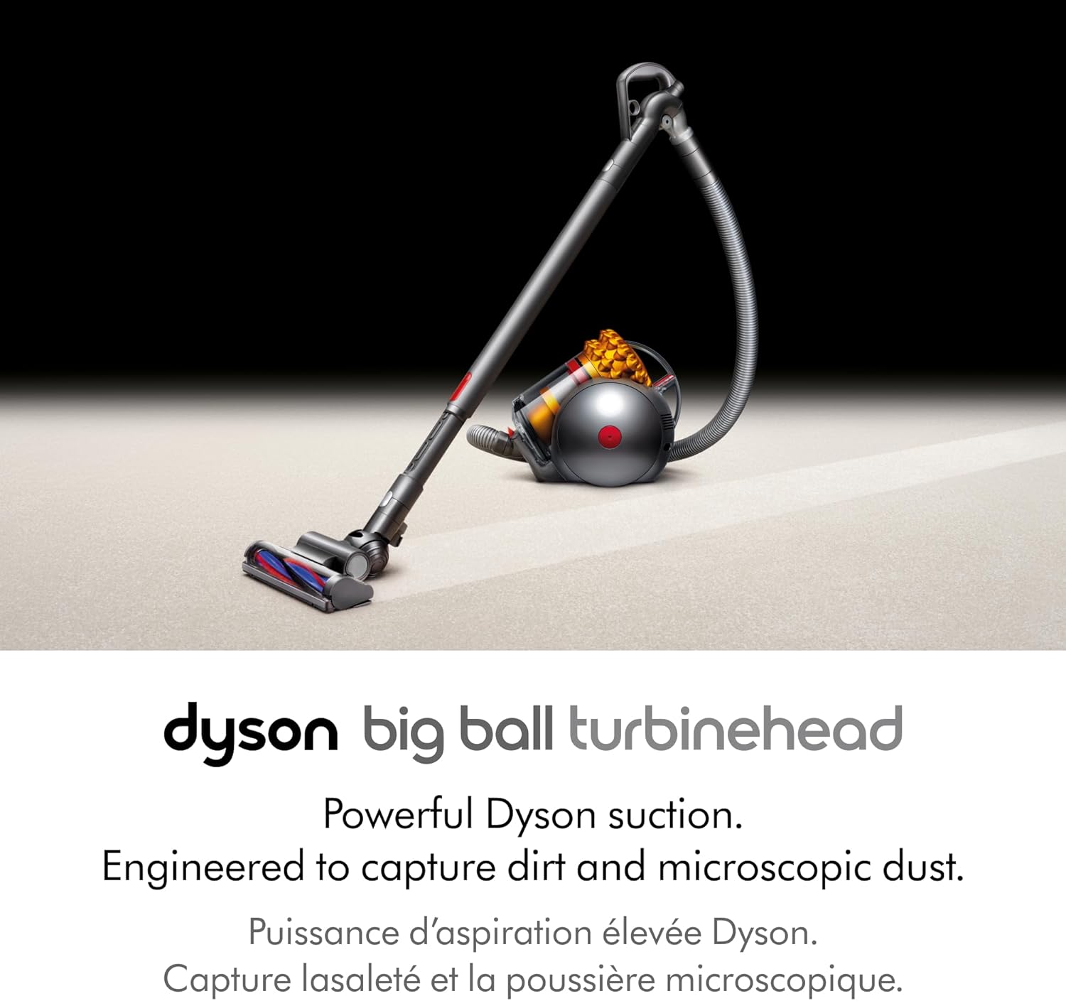 Dyson Big Ball Turbinehead Pro Bagless Canister Vacuum Cleaner