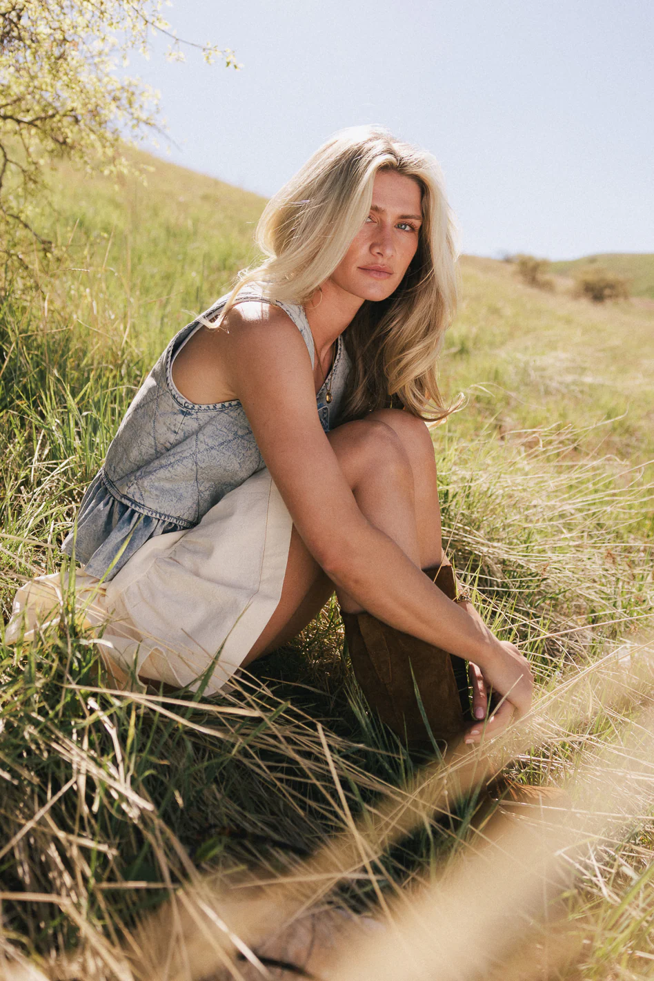 Charles Denim Vest