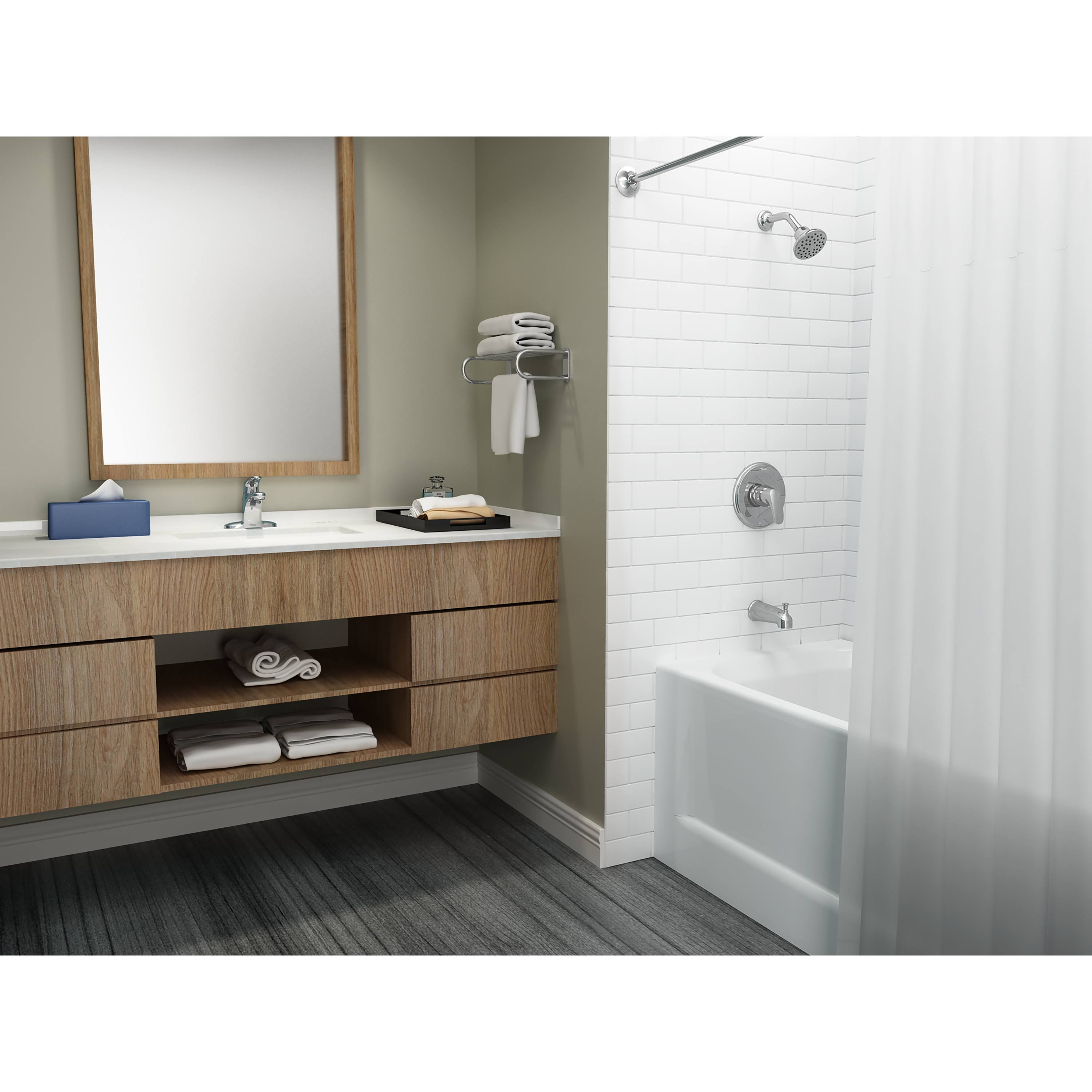 American Standard 7075055.002 Colony Pro Single-Handle Centerset Bathroom Faucet - 0.5 GPM, Polished Chrome