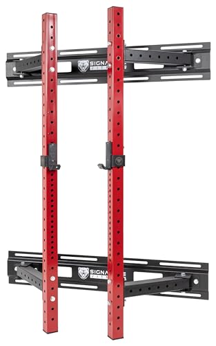 Power Rack Squat Stand, 1000 Pound Capacity 3“ x 3” for Home & Garage Gym with J-Hooks, Multiple Styles