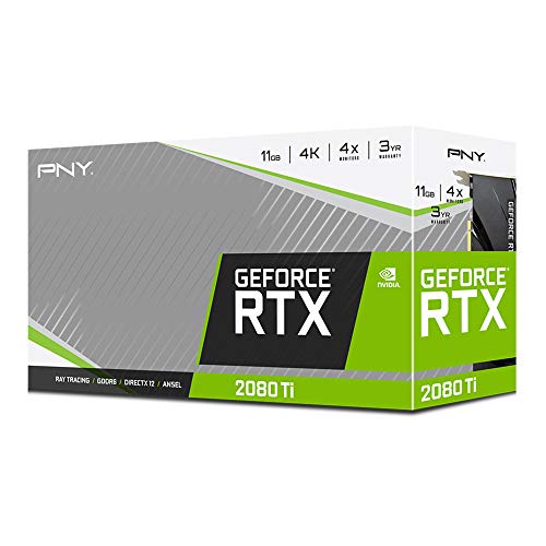 PNY VCG2080T11BLMPB GeForce RTX 2080 Ti 11GB Blower Graphics Card