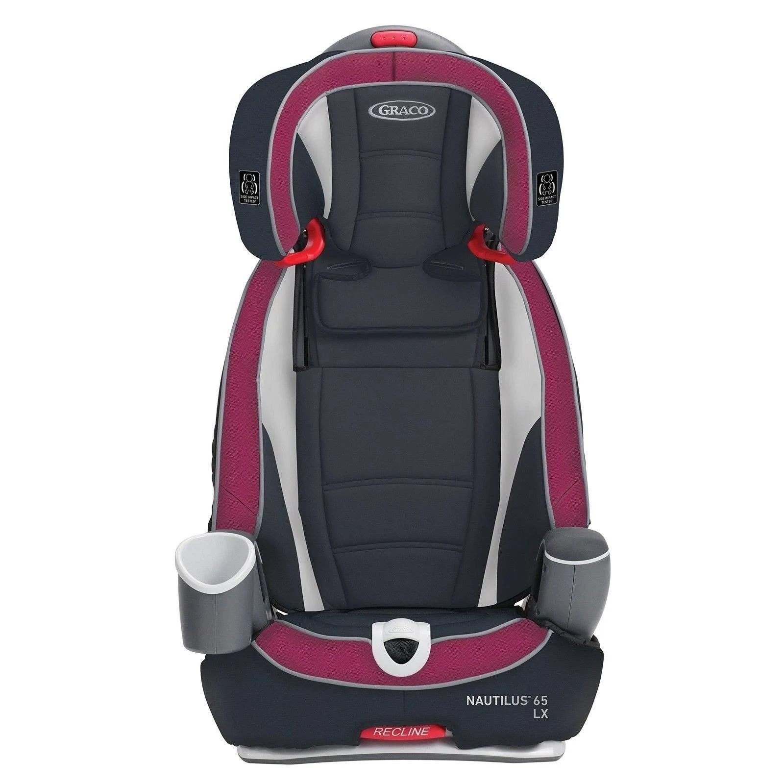 Graco 1946249 Nautilus 65 LX 3 in 1 Harness Booster Car Seat - Ayla
