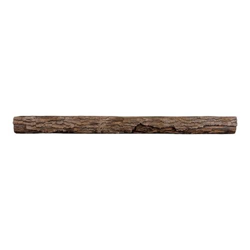 MANTELSDIRECT Mantels Direct Bozeman 60 Inch Non-Combustible Burncrete Concrete Fireplace Mantel Shelf in Driftwood Grey - Looks & Feels Like Real Wood