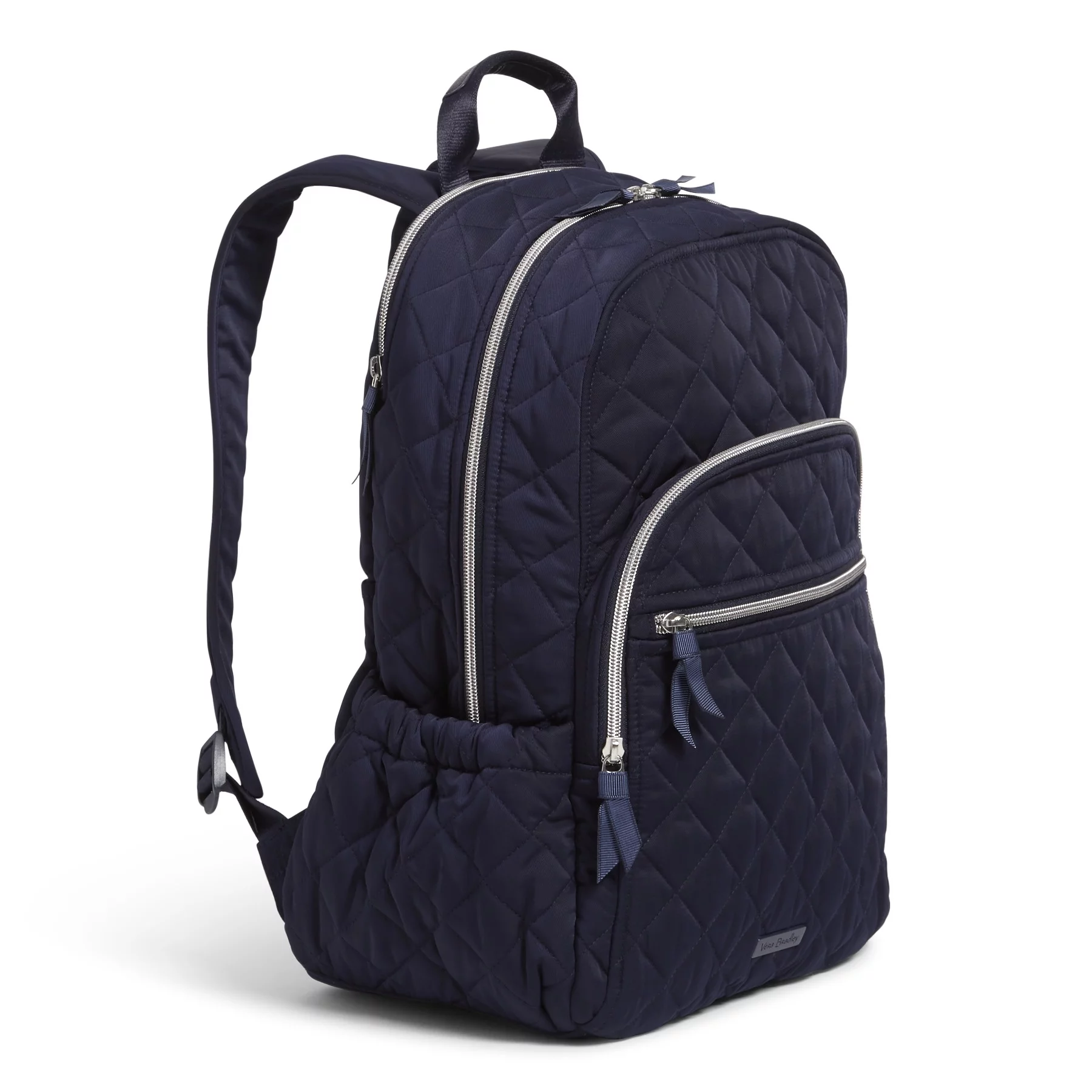 Vera Bradley Women's Performance Twill Campus Backpack Classic Navy