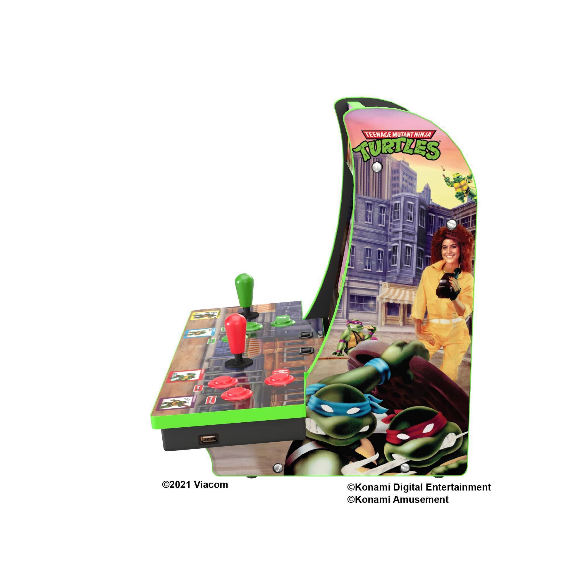 Arcade1Up Teenage Mutant Ninja Turtles 2 Player Countercade