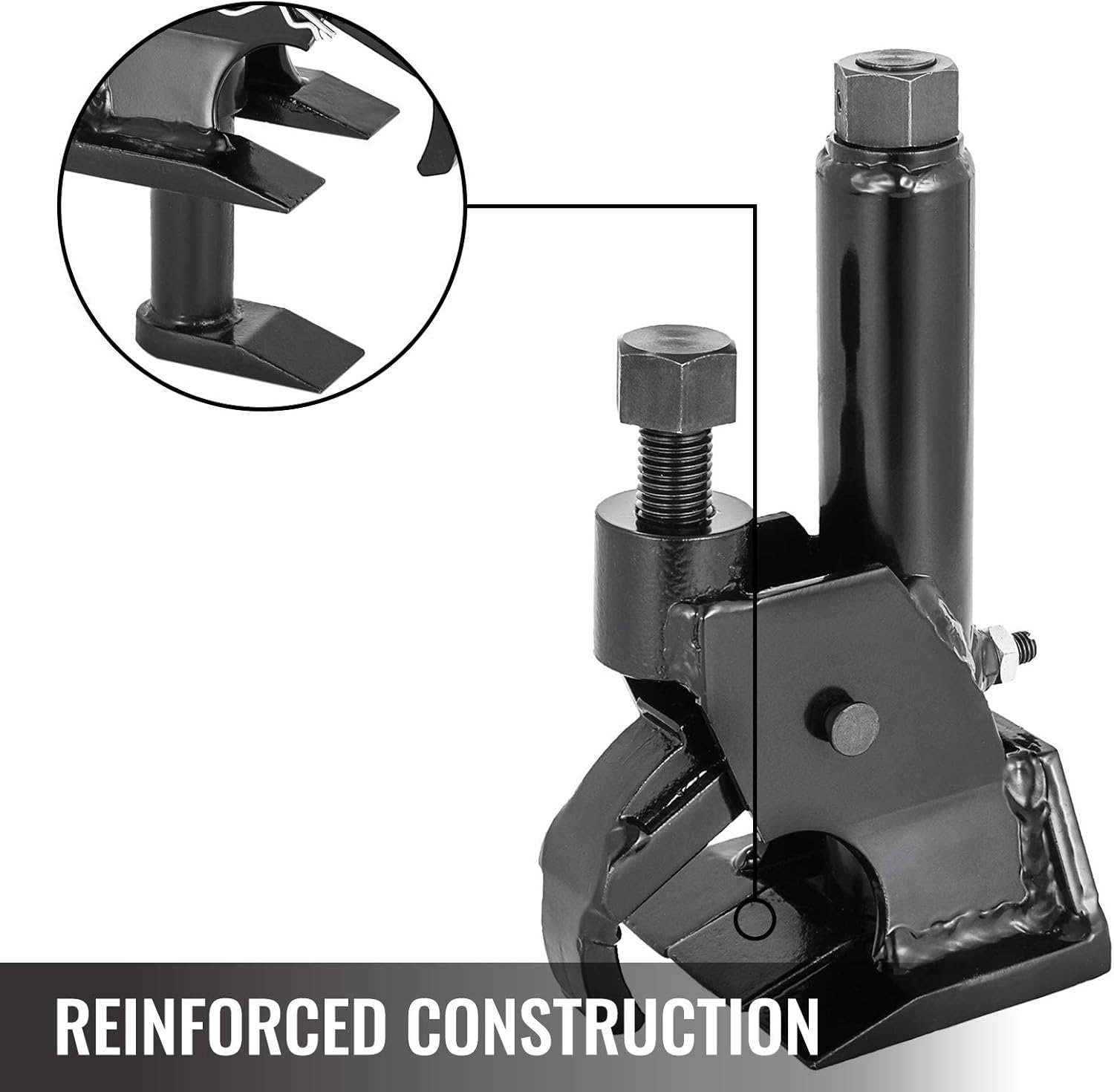 Mophorn Little Buddy Manual Tire Bead Breaker Easy-Operated Hydraulic Bead Breaker 71600 New Version Sale Cover Wrench (Black)