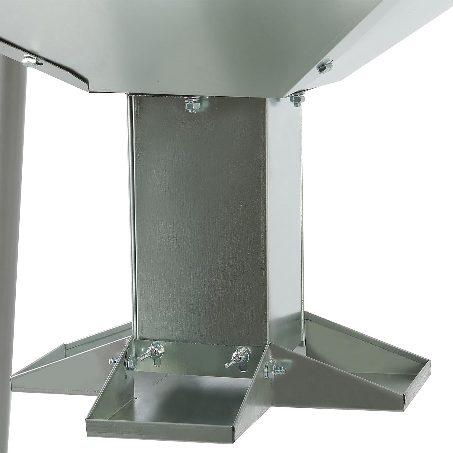 HECASA Big Game Gravity Deer Feeder Galvanized Steel Hunting w/o Foot Kit -450 LB