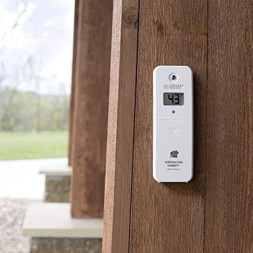 La Crosse Technology Professional Smart Wi-Fi Weather Station with Remote Monitoring (400 Foot Range), Wind and Rain Gauges, Temperature and Humidity Sensors, and Forecasting - V42-PRO-INT