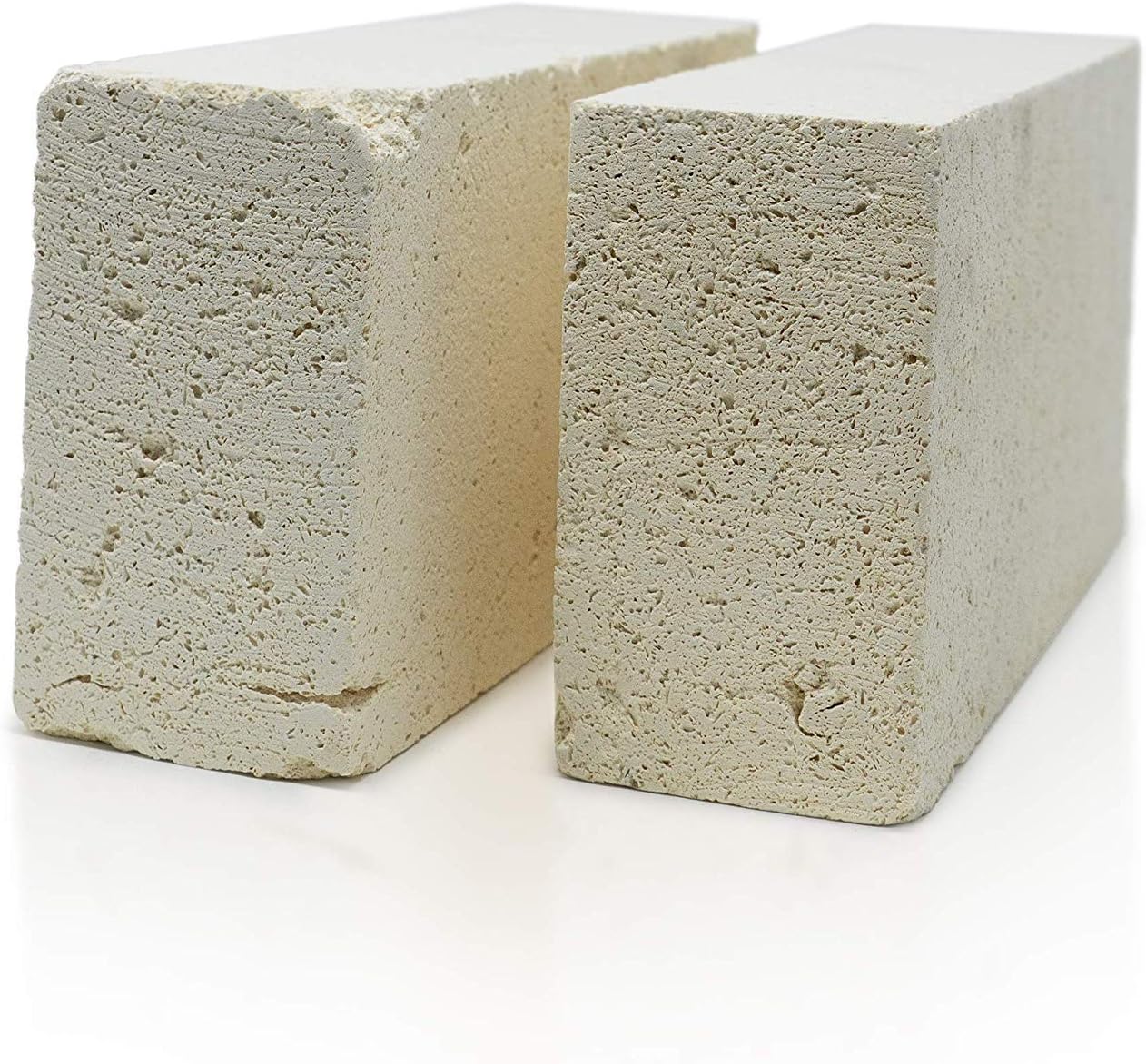 Executive Deals Insulating Fire Brick for Ovens, Kilns, Fireplaces, Forges -8 Piece Full Brick (9" x 4.5" x 2.5") 2300 Degree Fahrenheit/1260 Celsius