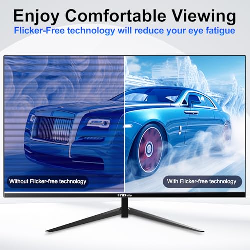 24 Inch Touchscreen Monitor, IPS FHD 1080P Touch PC Display, 100Hz, LED Backlit Multi-Touch Monitor, VESA, HDMI & VGA & USB Computer Touch Screen for Gaming, Business, Warehouse, Bar, Gym