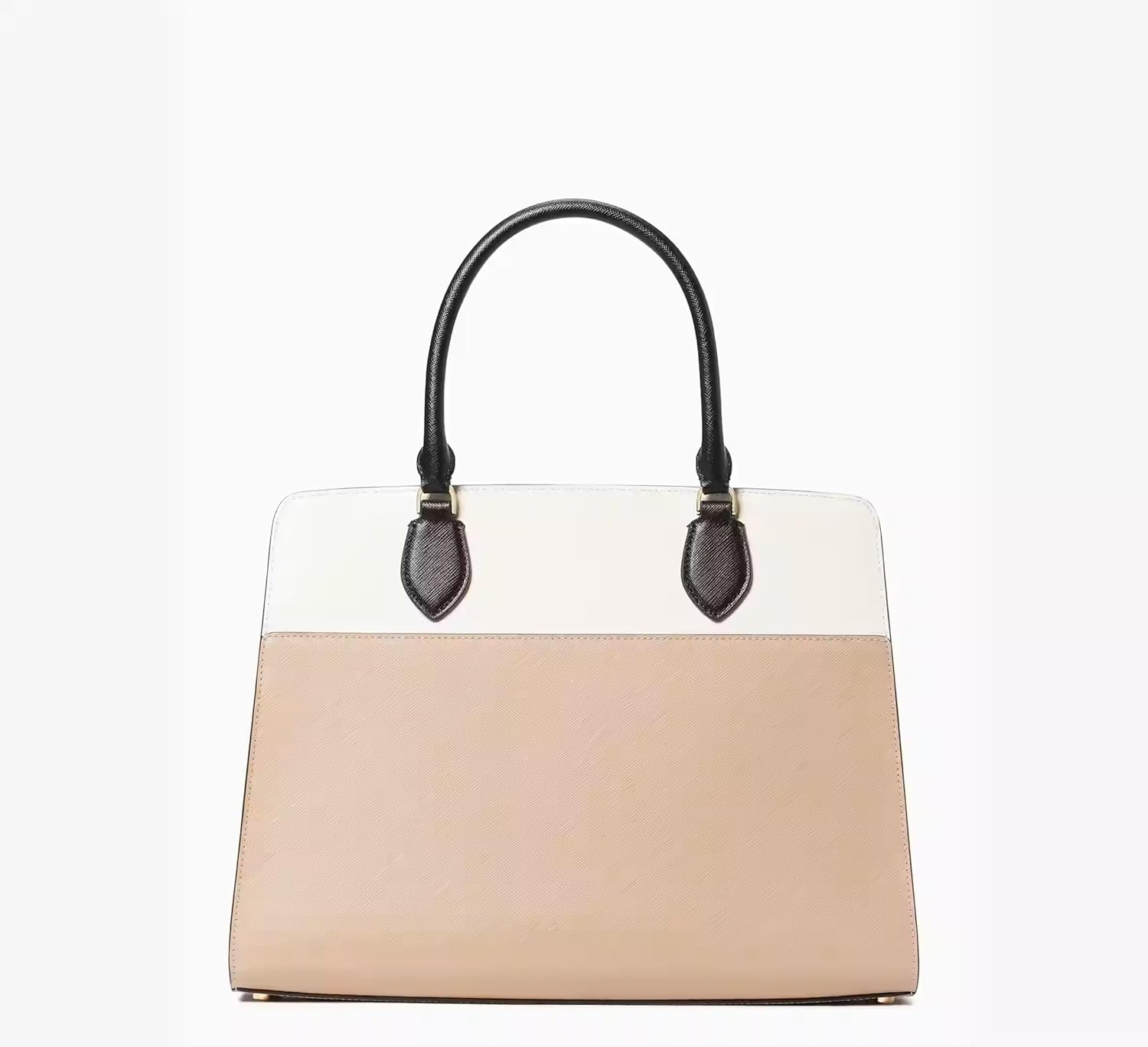 Kate Spade New York Madison Large Satchel Handbag (Toasted Hazelnut Multi)