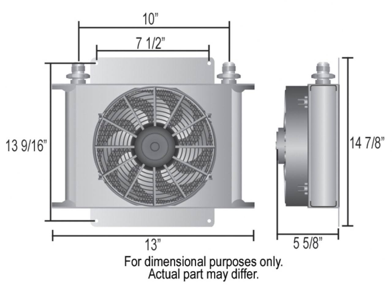 Derale 15870 Hyper-Cool Extreme Remote Cooler