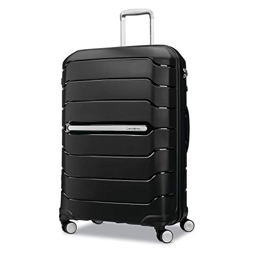 Samsonite Freeform 21-Inch Hardside Carry-On Luggage - Hardshell Carry-On Suitcase - TSA, Airline-Approved - Expandable Hard Shell, Smooth Rolling Spinner Wheels for Lightweight Travel - Navy