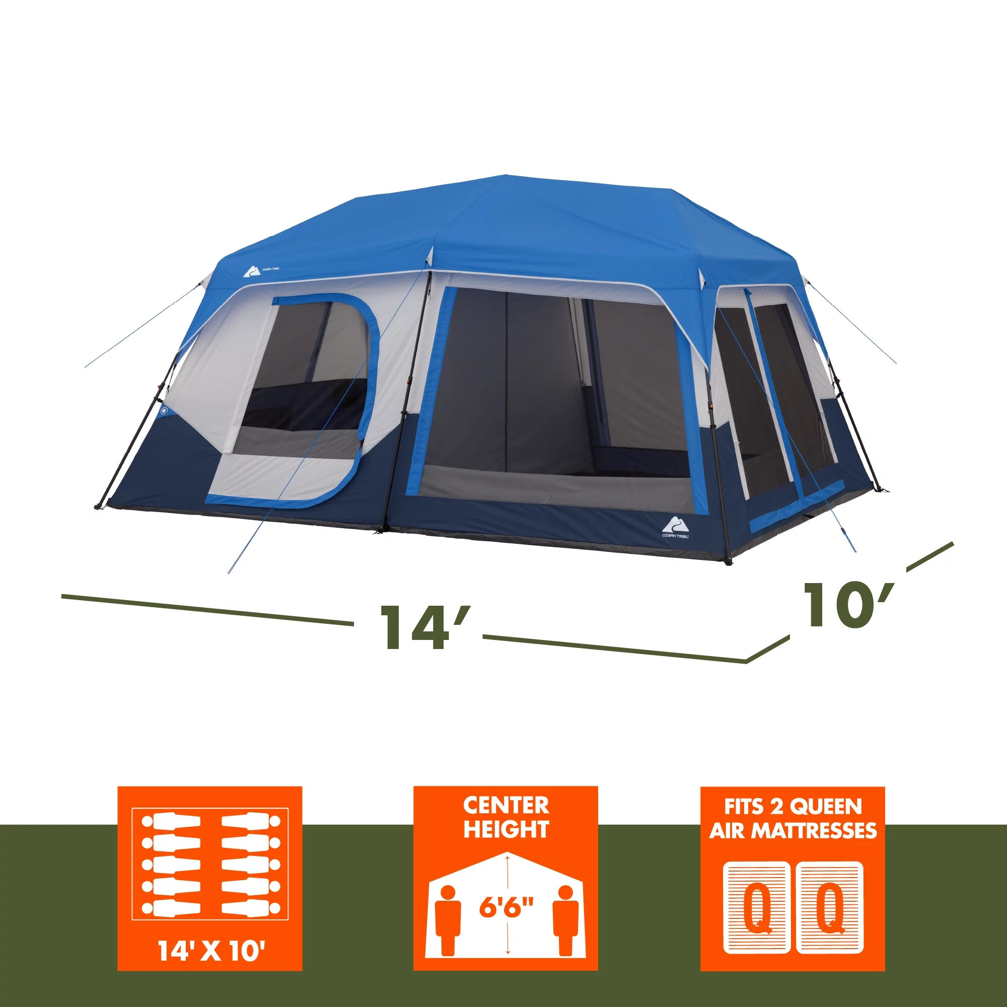 Ozark Trail 10-Person Cabin Tent