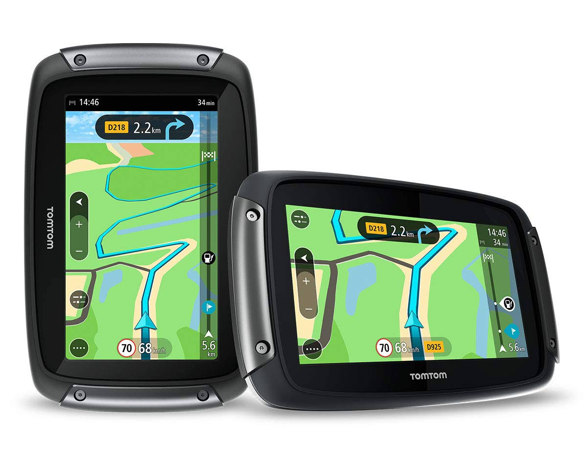 TomTom RIDER 550 Lifetime Traffic u0026 Maps Edition Motorcycle GPS Navigator - 4.3x22 - widescreen Display - North America
