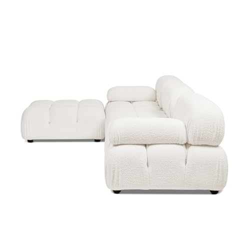 Jennifer Taylor Home Marcel 36" Bubble Modular Modern Cocktail Ottoman