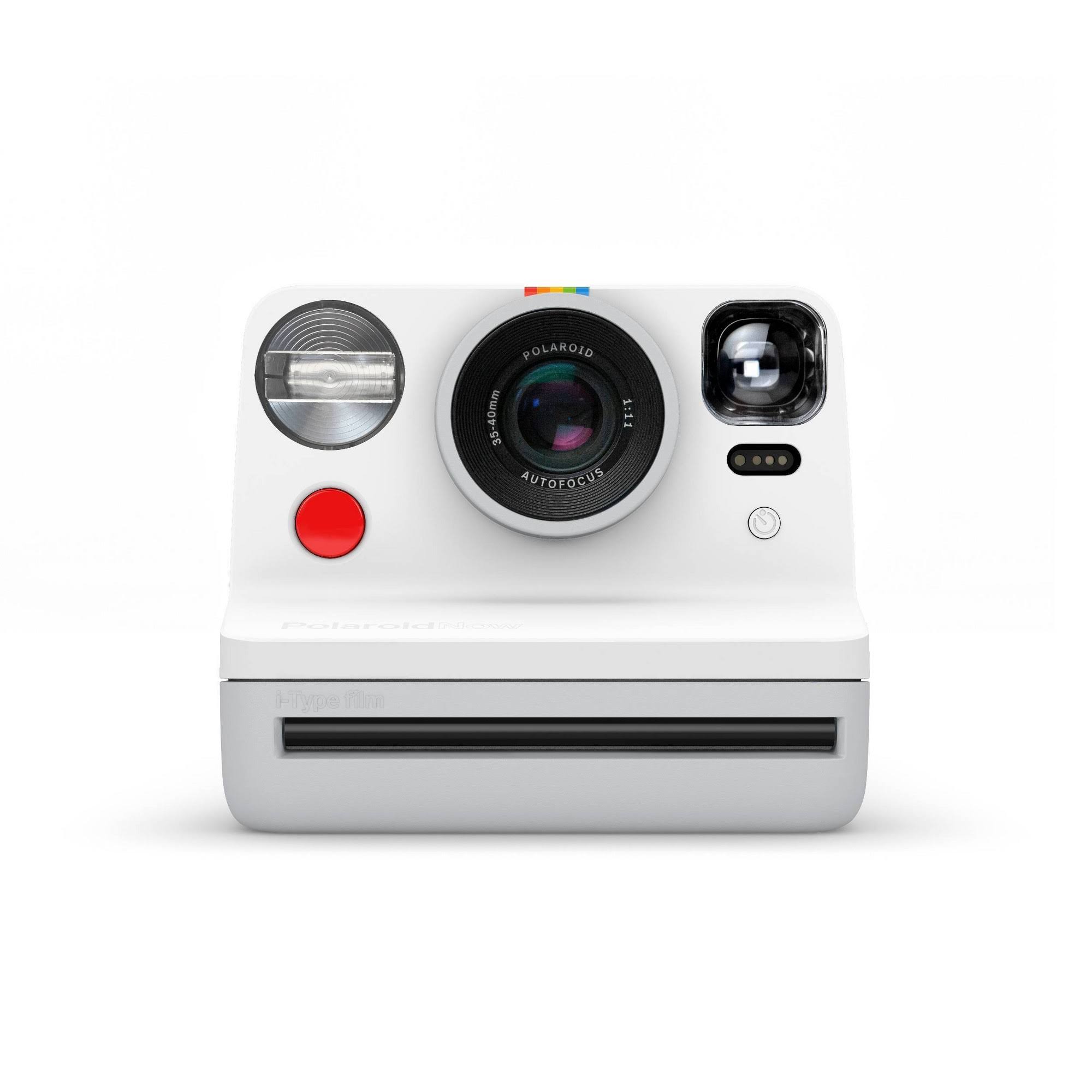 Polaroid Now Instant Camera with Lens - White