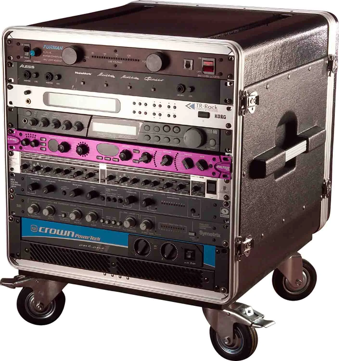 Gator GRC-BASE-10 10U Rack Base with Casters