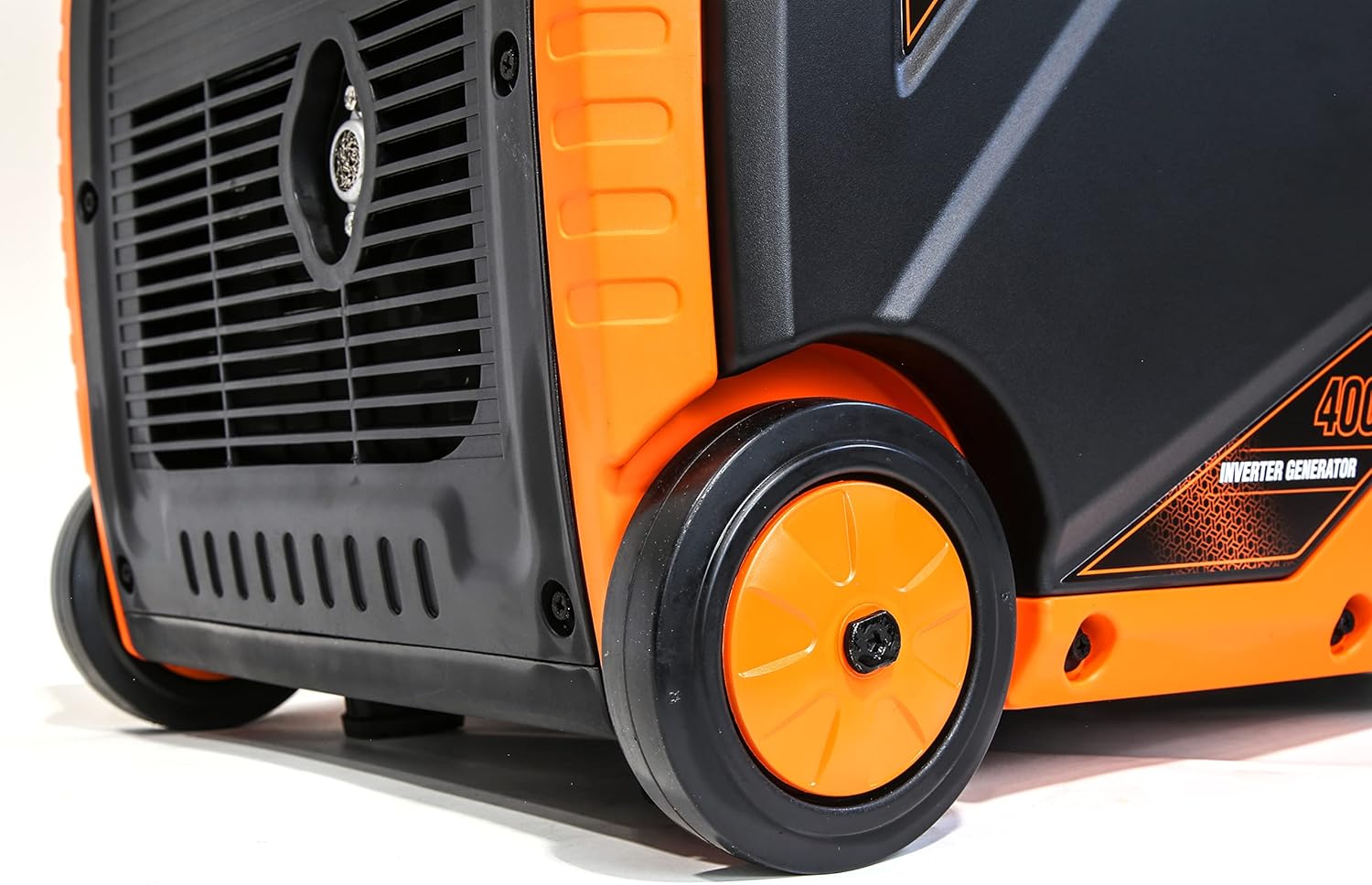 WEN 56400iX 4000-Watt Inverter Generator with Fuel Shut-Off and CO Shutdown Sensor, Black