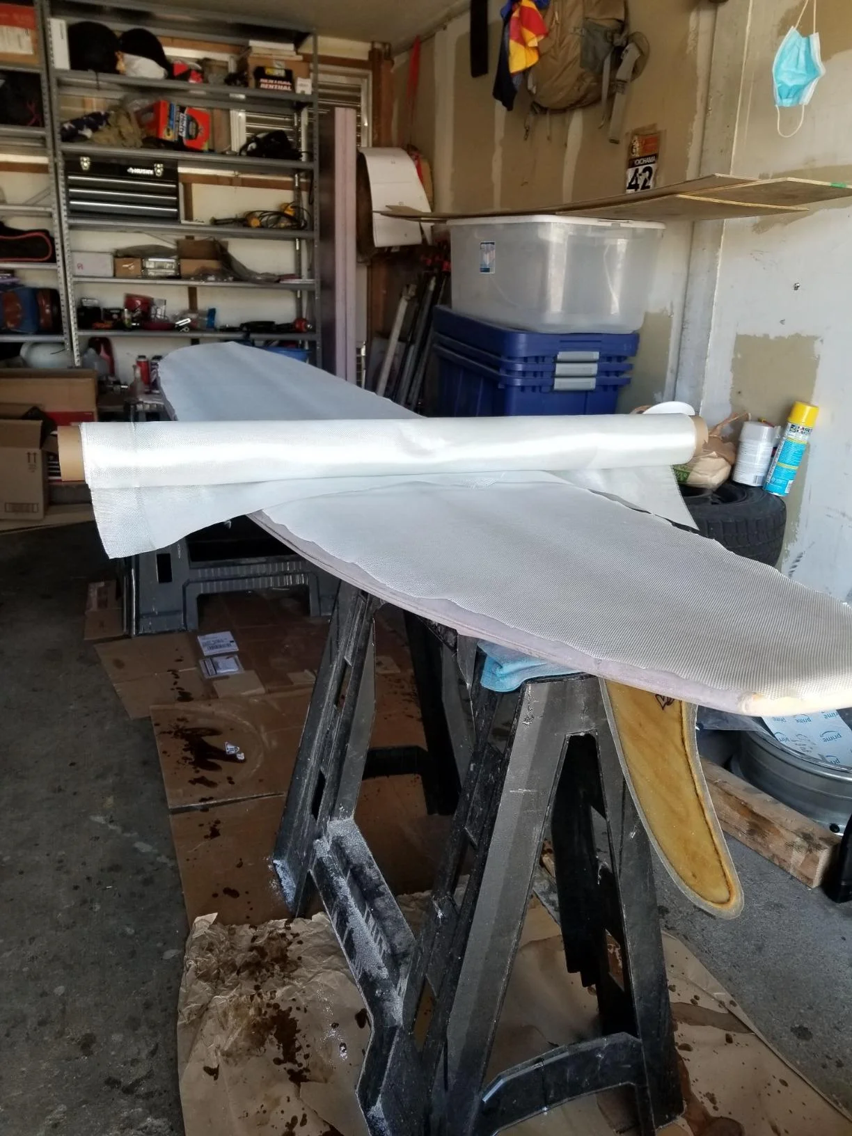 Fiberglass Cloth 6 ounce x 50" wide x 10 yard Roll